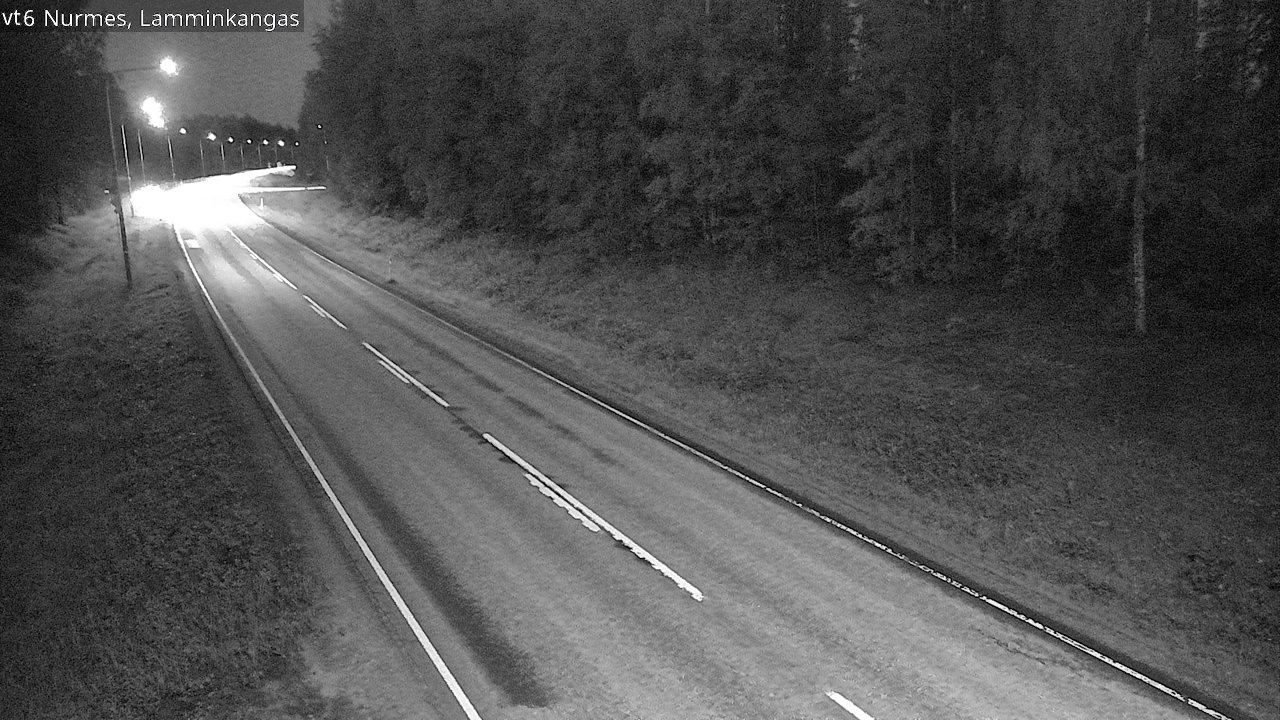Weather Camera Image Road 6 Nurmes, Lamminkangas, Nurmes, Pohjois-Karjala