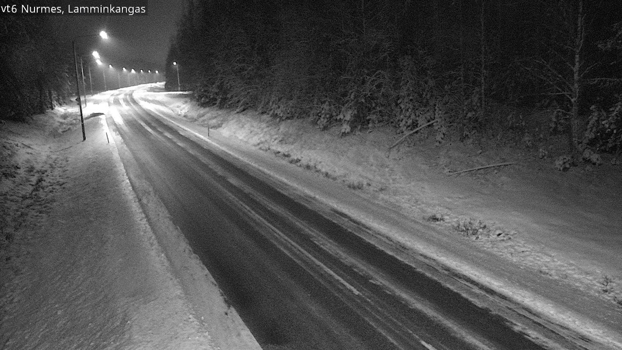 Weather Camera Image Road 6 Nurmes, Lamminkangas, Nurmes, Pohjois-Karjala
