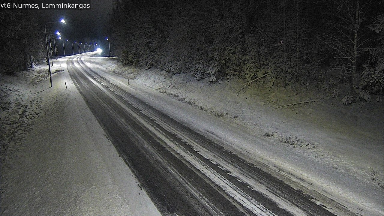 Weather Camera Image Road 6 Nurmes, Lamminkangas, Nurmes, Pohjois-Karjala