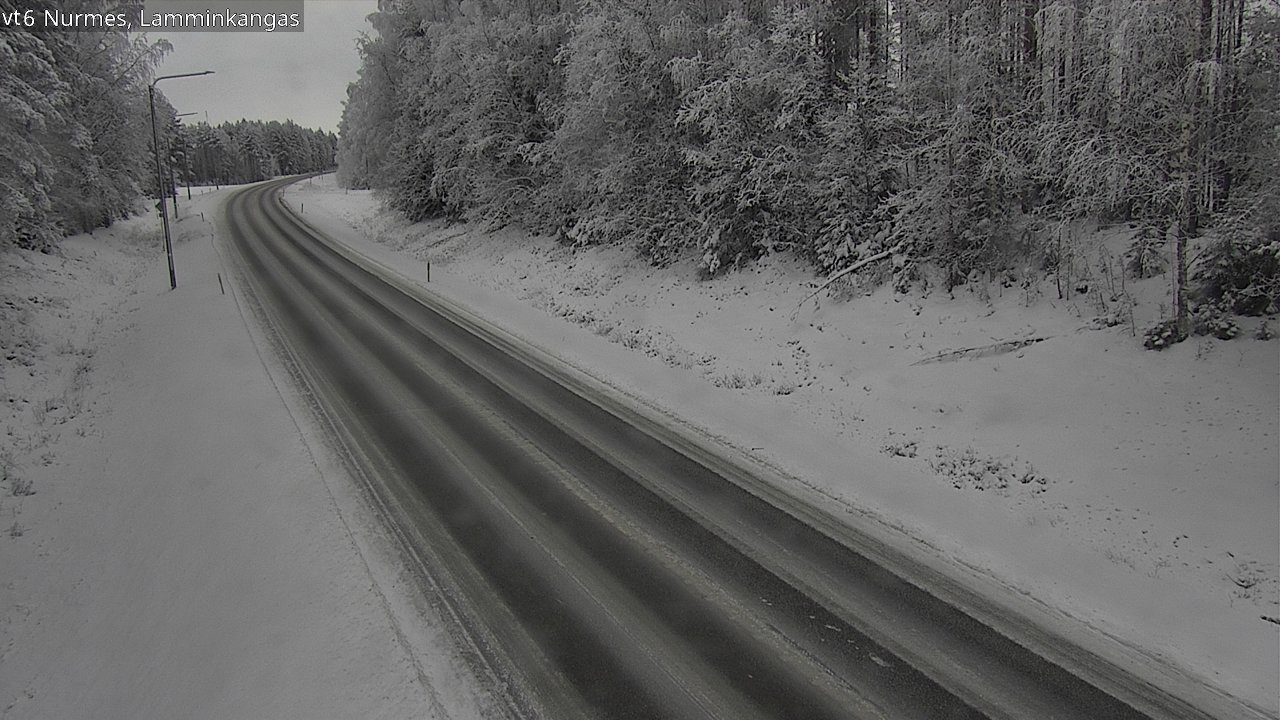 Weather Camera Image Road 6 Nurmes, Lamminkangas, Nurmes, Pohjois-Karjala