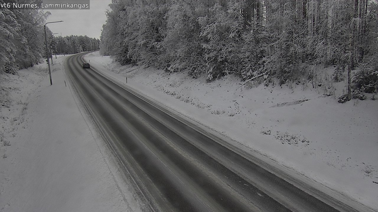 Weather Camera Image Road 6 Nurmes, Lamminkangas, Nurmes, Pohjois-Karjala