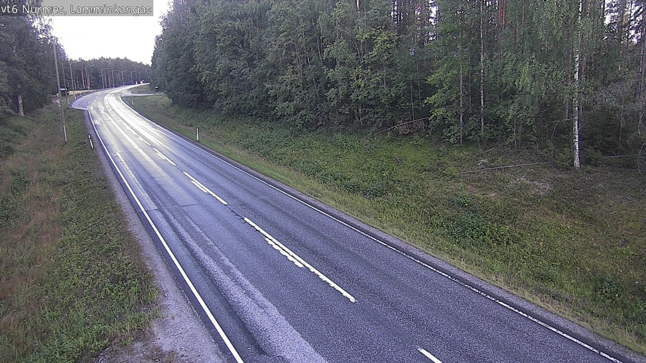 Weather Camera Image Road 6 Nurmes, Lamminkangas, Nurmes, Pohjois-Karjala