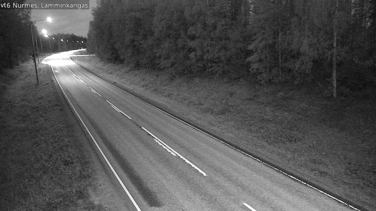 Weather Camera Image Road 6 Nurmes, Lamminkangas, Nurmes, Pohjois-Karjala