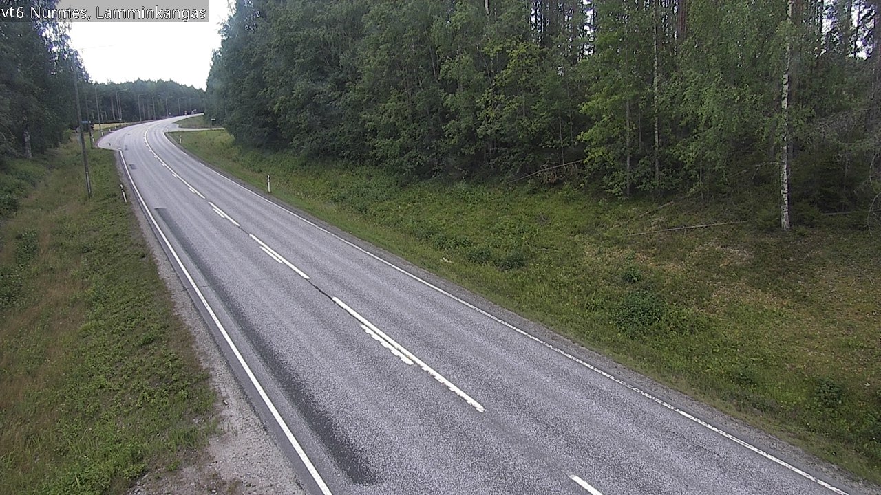 Weather Camera Image Road 6 Nurmes, Lamminkangas, Nurmes, Pohjois-Karjala