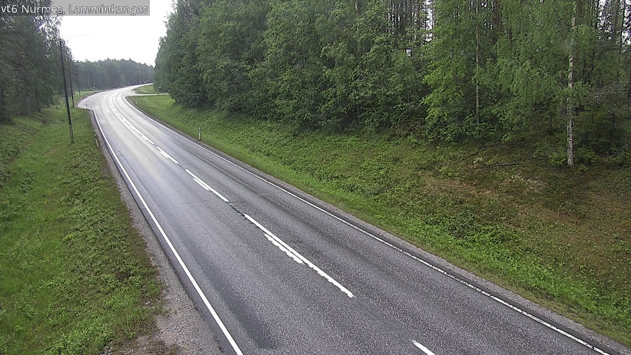 Weather Camera Image Road 6 Nurmes, Lamminkangas, Nurmes, Pohjois-Karjala
