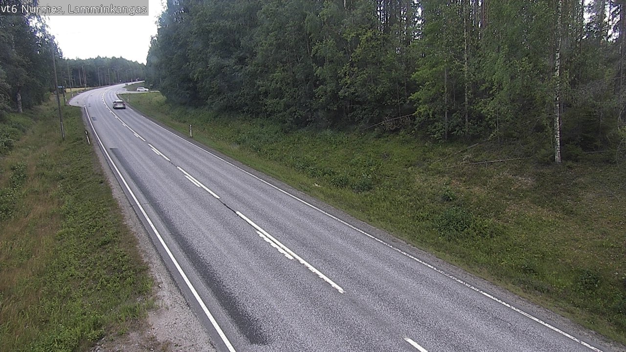 Weather Camera Image Road 6 Nurmes, Lamminkangas, Nurmes, Pohjois-Karjala