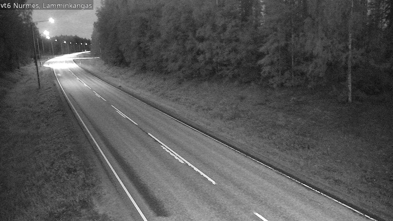 Weather Camera Image Road 6 Nurmes, Lamminkangas, Nurmes, Pohjois-Karjala