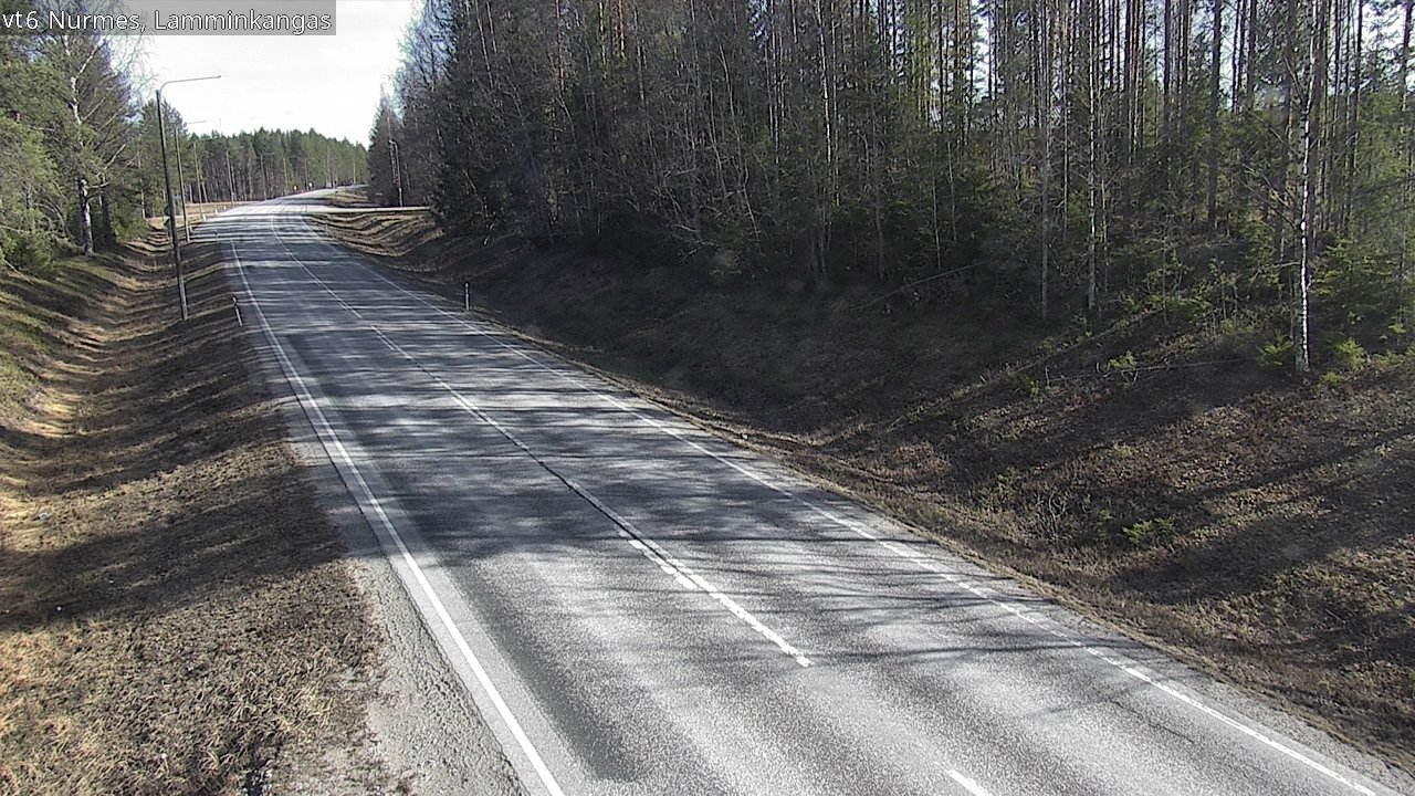 Kelikamerat Kuva Tie 6 Nurmes, Lamminkangas, Nurmes, Pohjois-Karjala