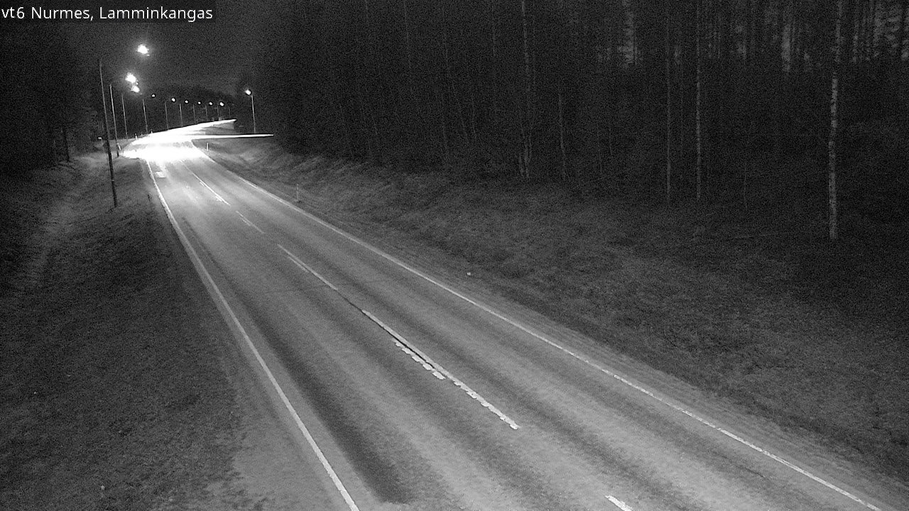 Weather Camera Image Road 6 Nurmes, Lamminkangas, Nurmes, Pohjois-Karjala