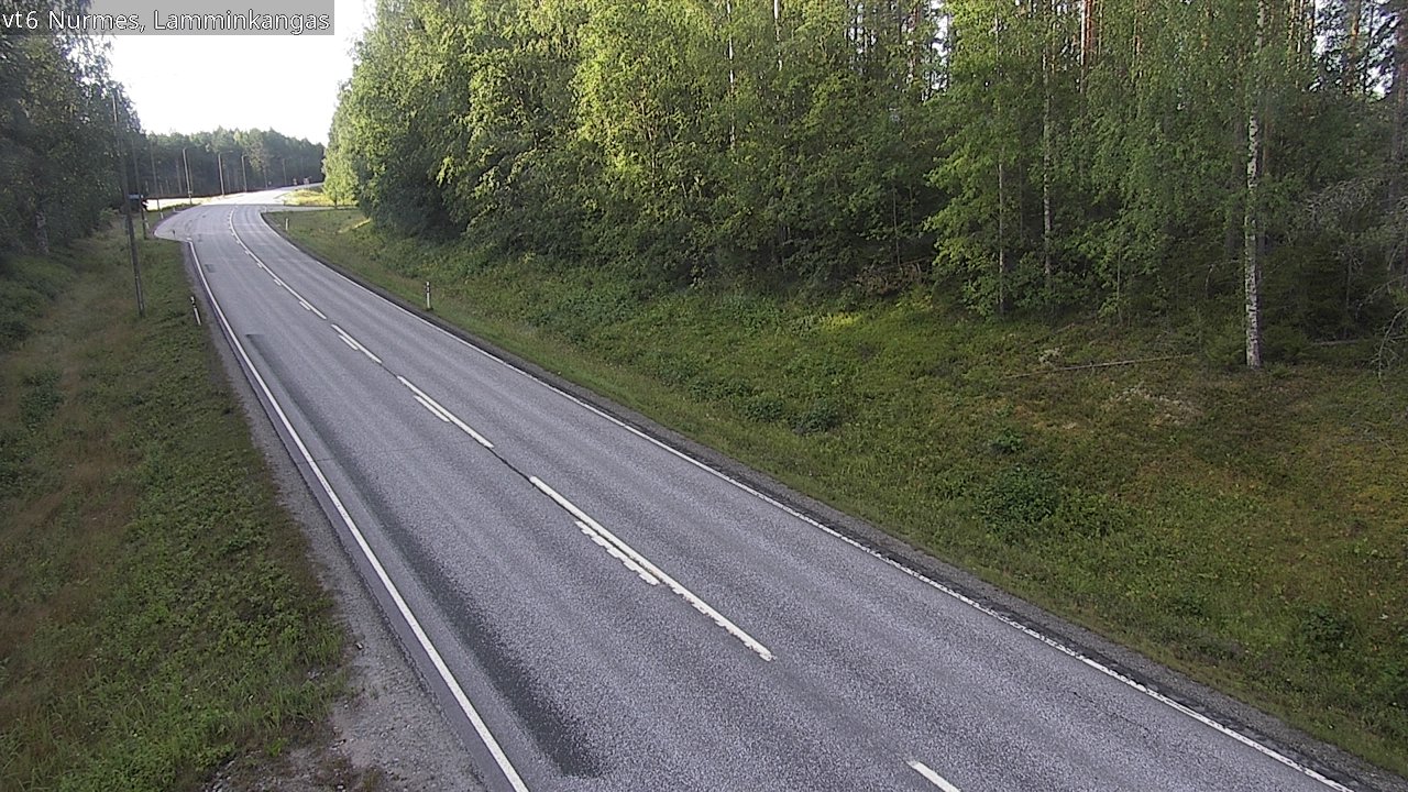 Weather Camera Image Road 6 Nurmes, Lamminkangas, Nurmes, Pohjois-Karjala