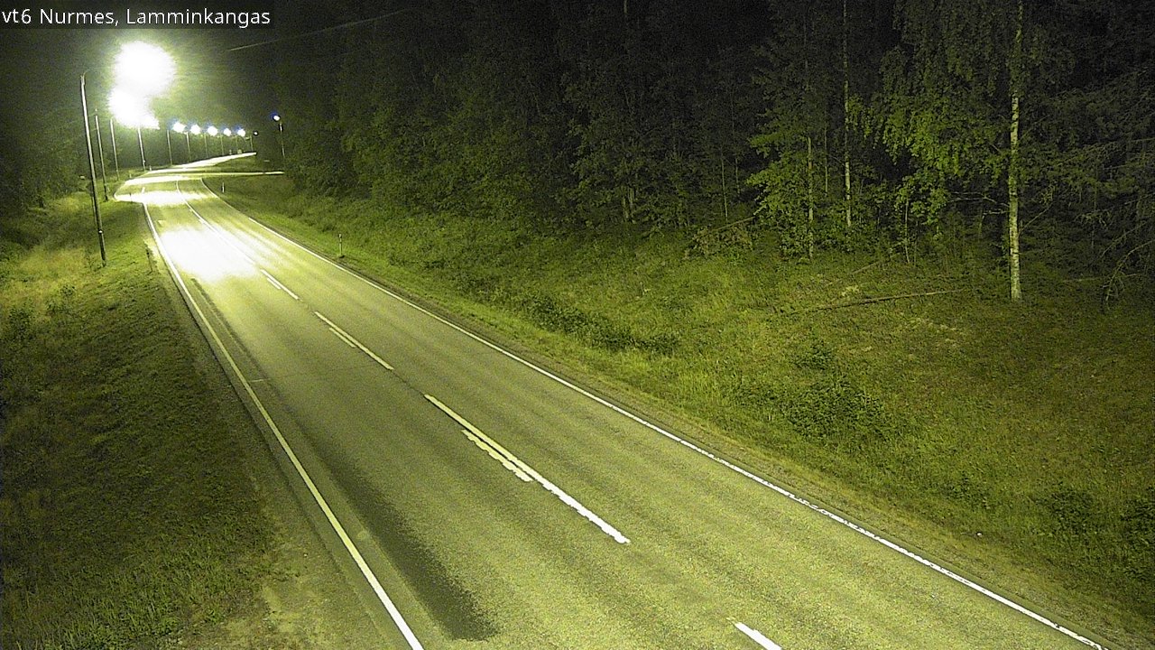 Weather Camera Image Road 6 Nurmes, Lamminkangas, Nurmes, Pohjois-Karjala