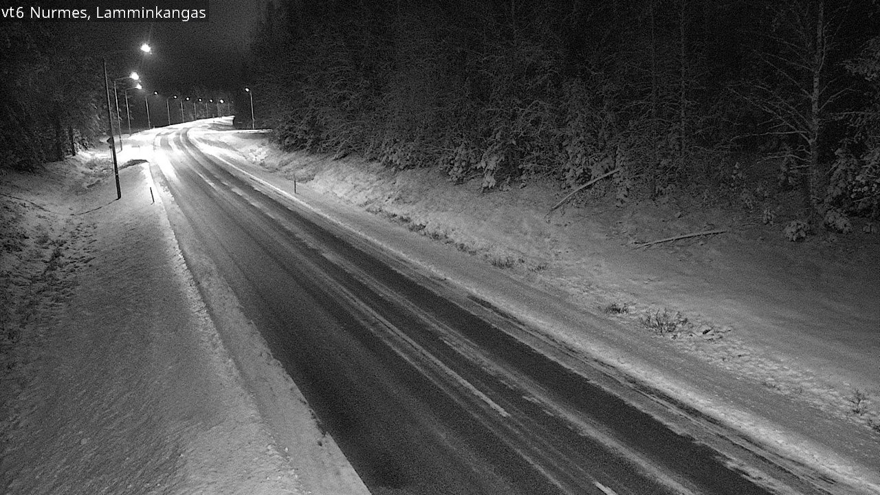 Weather Camera Image Road 6 Nurmes, Lamminkangas, Nurmes, Pohjois-Karjala