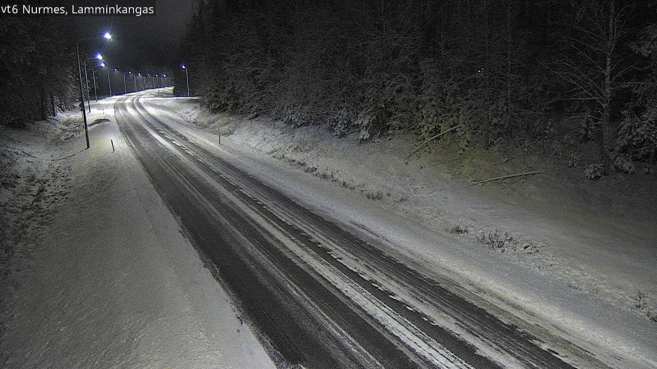 Weather Camera Image Road 6 Nurmes, Lamminkangas, Nurmes, Pohjois-Karjala