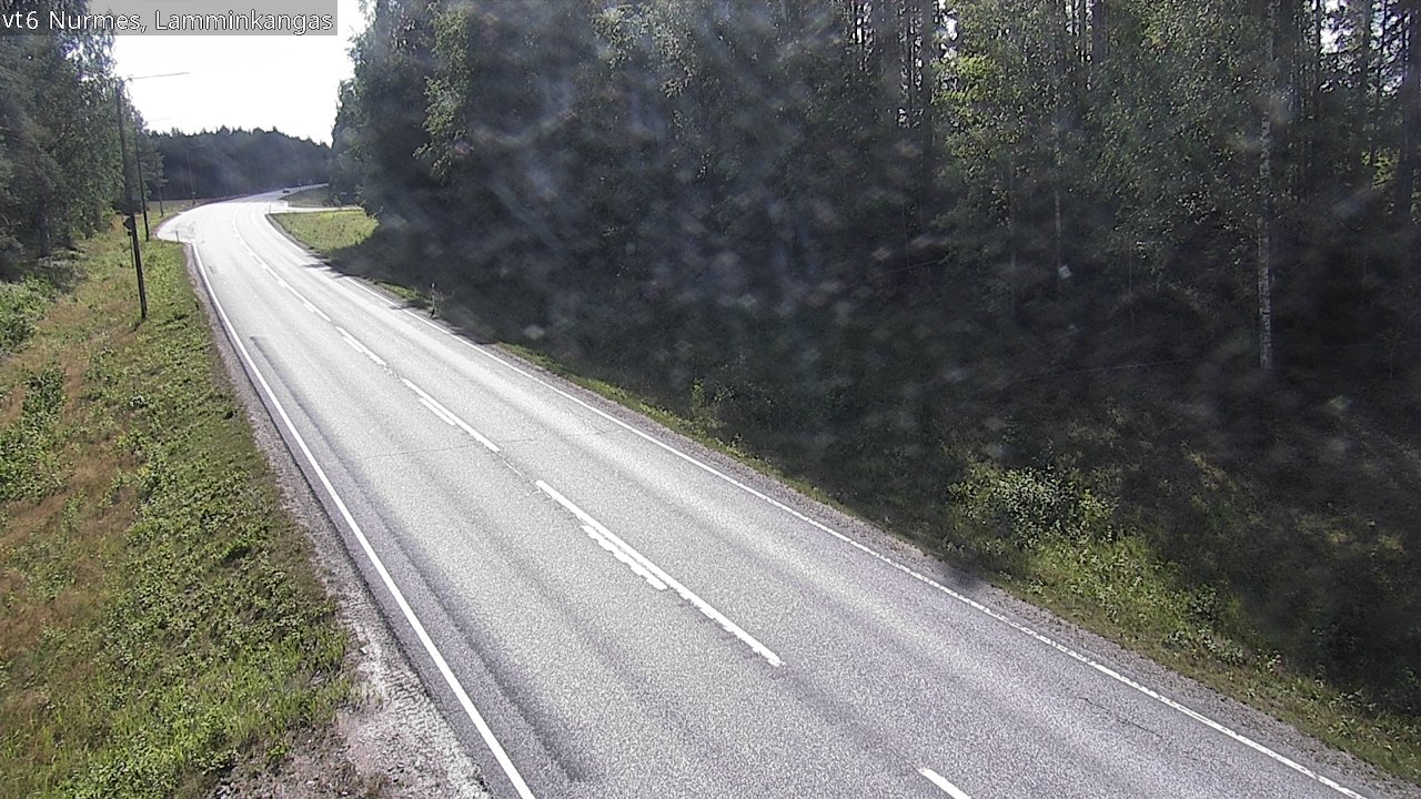Weather Camera Image Road 6 Nurmes, Lamminkangas, Nurmes, Pohjois-Karjala