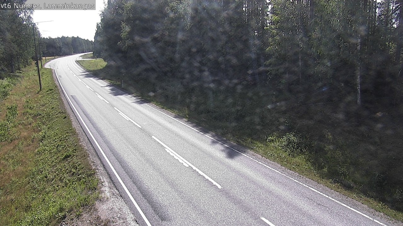 Weather Camera Image Road 6 Nurmes, Lamminkangas, Nurmes, Pohjois-Karjala