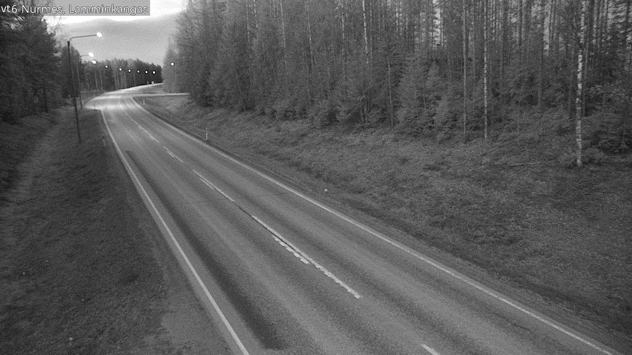 Weather Camera Image Road 6 Nurmes, Lamminkangas, Nurmes, Pohjois-Karjala