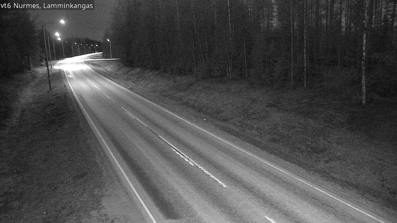 Weather Camera Image Road 6 Nurmes, Lamminkangas, Nurmes, Pohjois-Karjala
