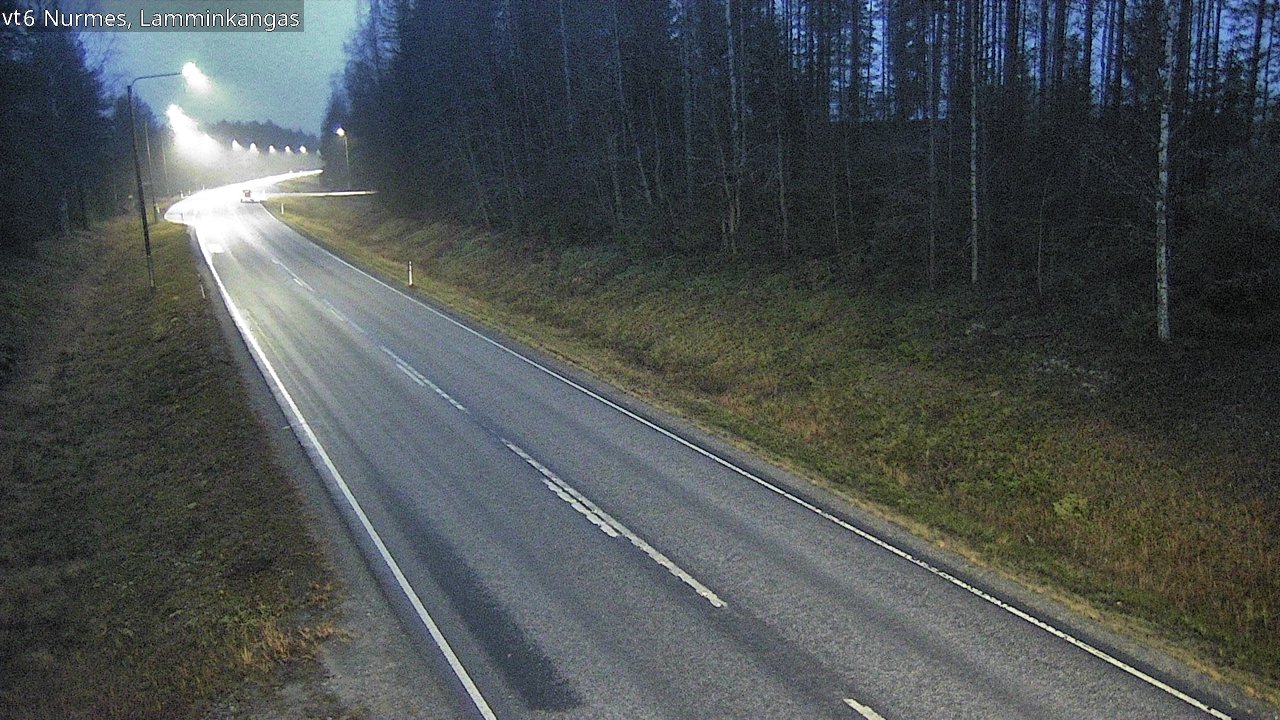Kelikamerat Kuva Tie 6 Nurmes, Lamminkangas, Nurmes, Pohjois-Karjala