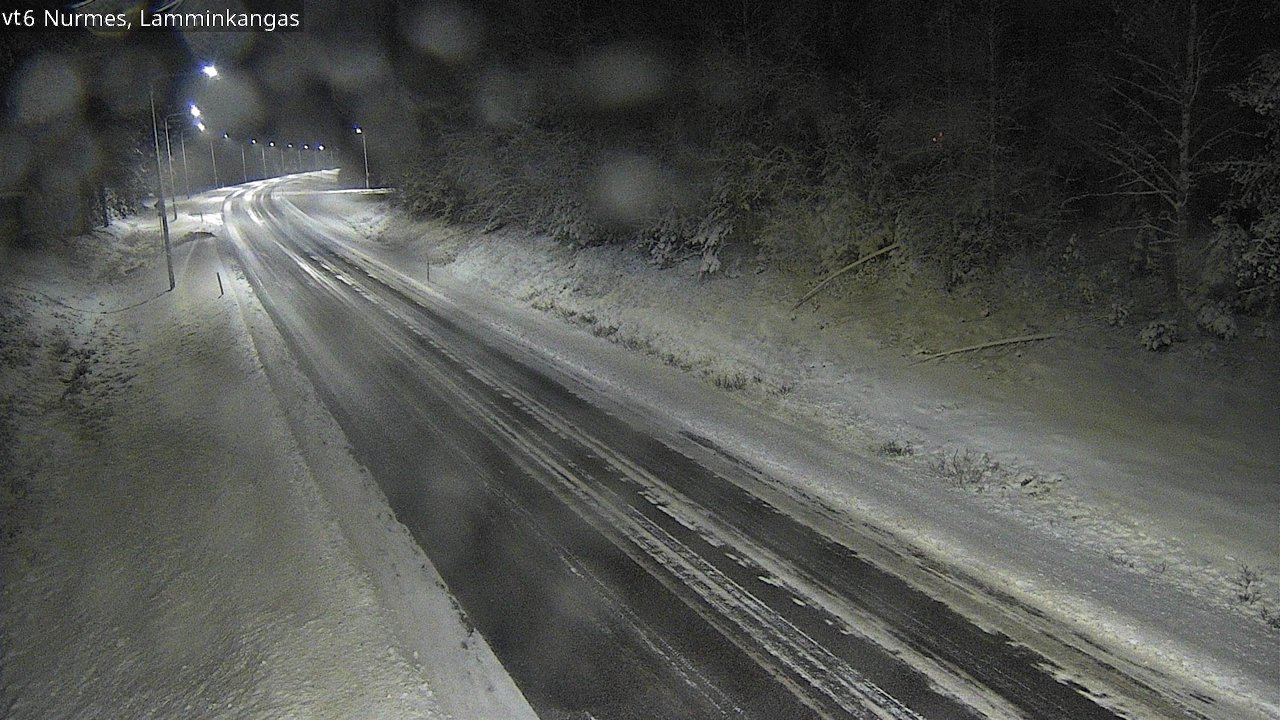Weather Camera Image Road 6 Nurmes, Lamminkangas, Nurmes, Pohjois-Karjala