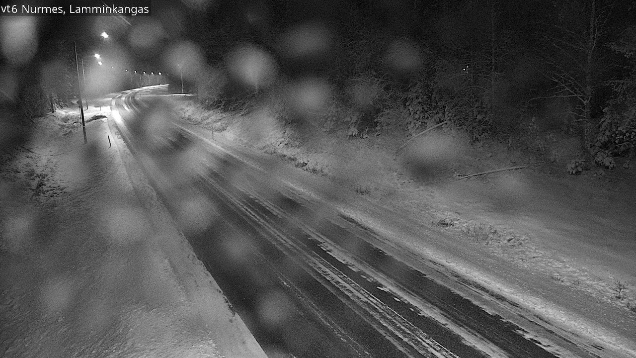 Weather Camera Image Road 6 Nurmes, Lamminkangas, Nurmes, Pohjois-Karjala