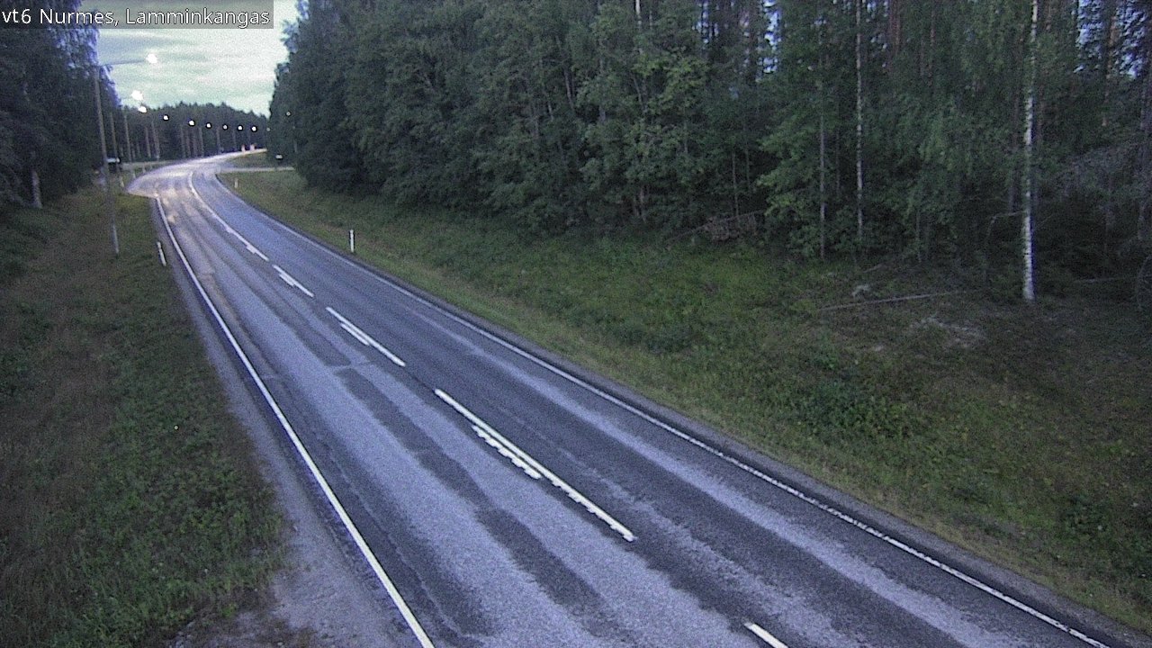 Weather Camera Image Road 6 Nurmes, Lamminkangas, Nurmes, Pohjois-Karjala