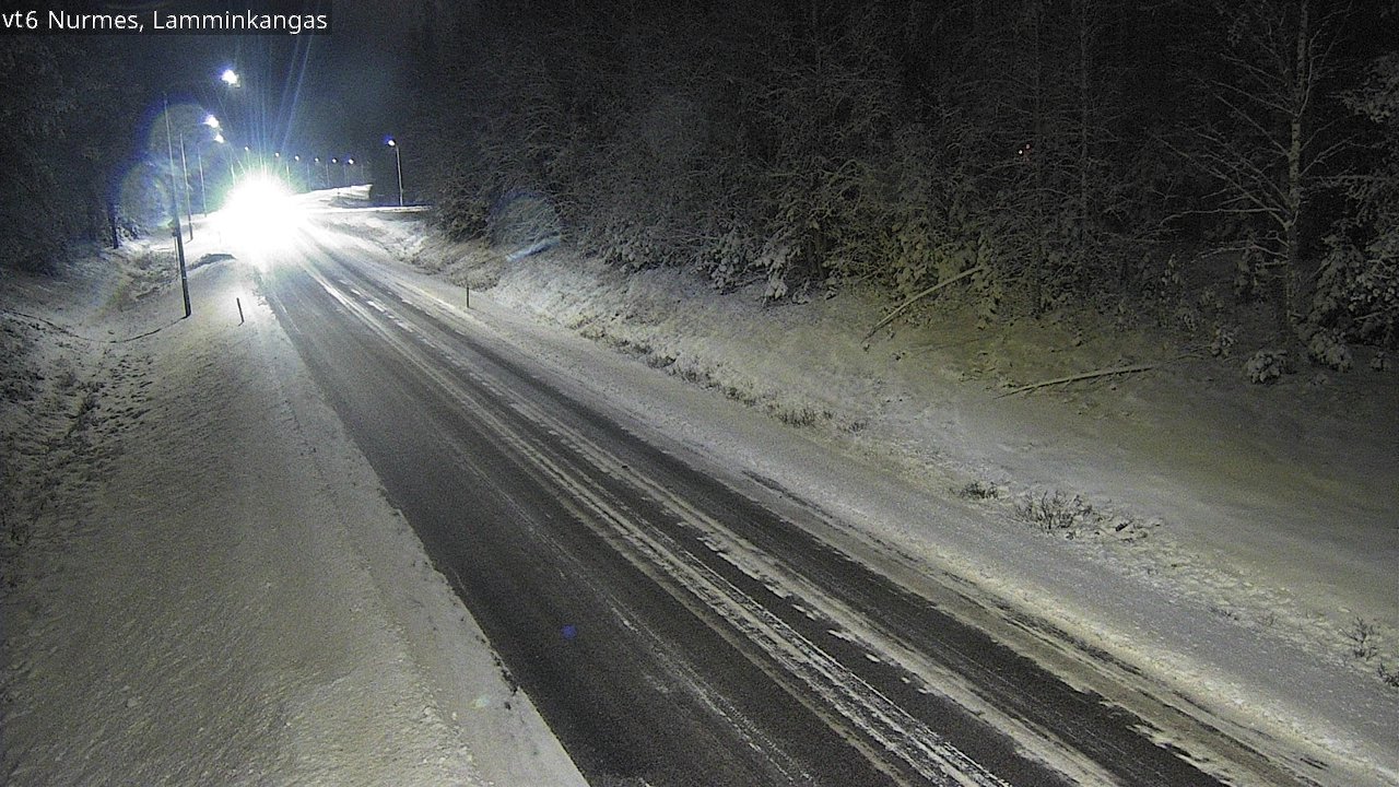 Weather Camera Image Road 6 Nurmes, Lamminkangas, Nurmes, Pohjois-Karjala