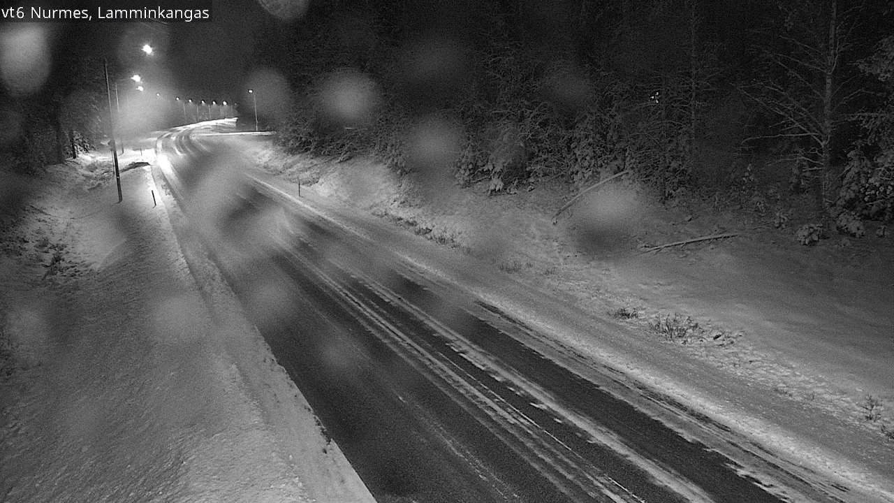 Weather Camera Image Road 6 Nurmes, Lamminkangas, Nurmes, Pohjois-Karjala