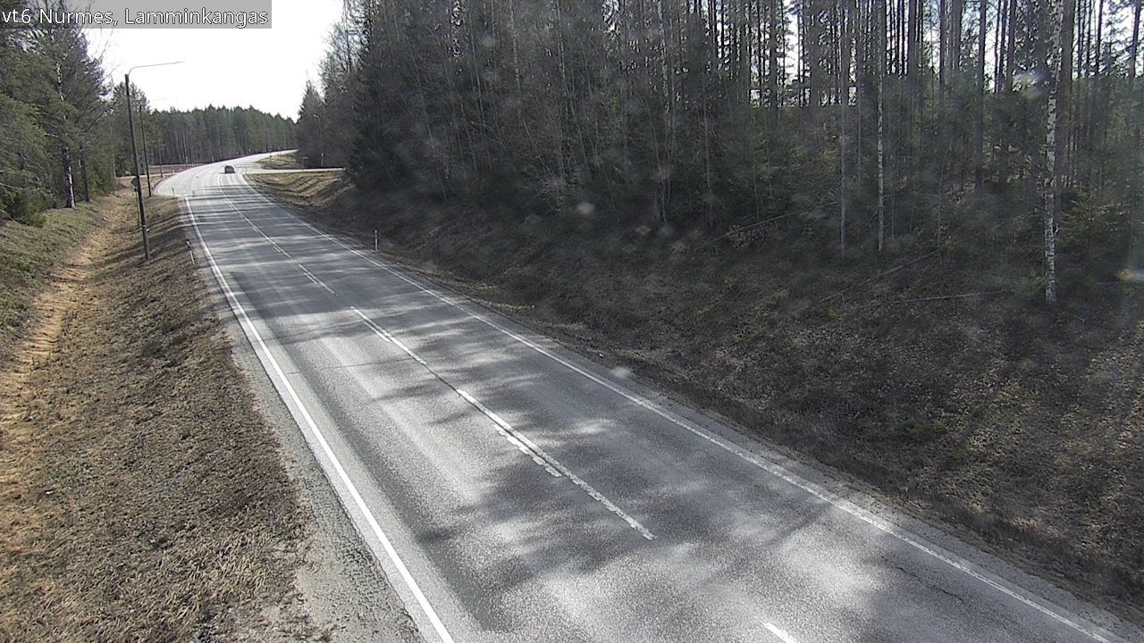 Kelikamerat Kuva Tie 6 Nurmes, Lamminkangas, Nurmes, Pohjois-Karjala