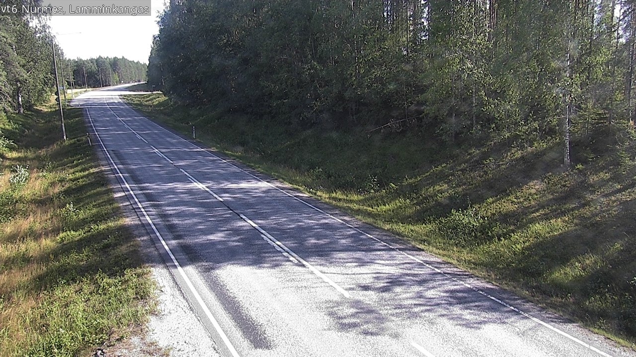 Weather Camera Image Road 6 Nurmes, Lamminkangas, Nurmes, Pohjois-Karjala