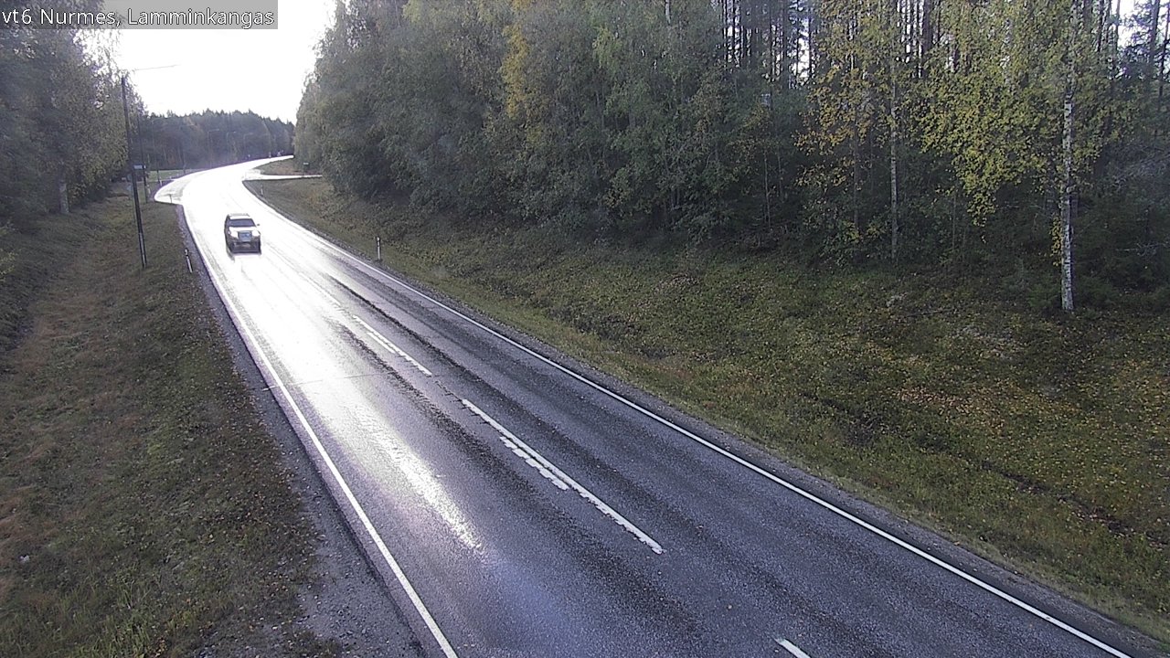 Weather Camera Image Road 6 Nurmes, Lamminkangas, Nurmes, Pohjois-Karjala