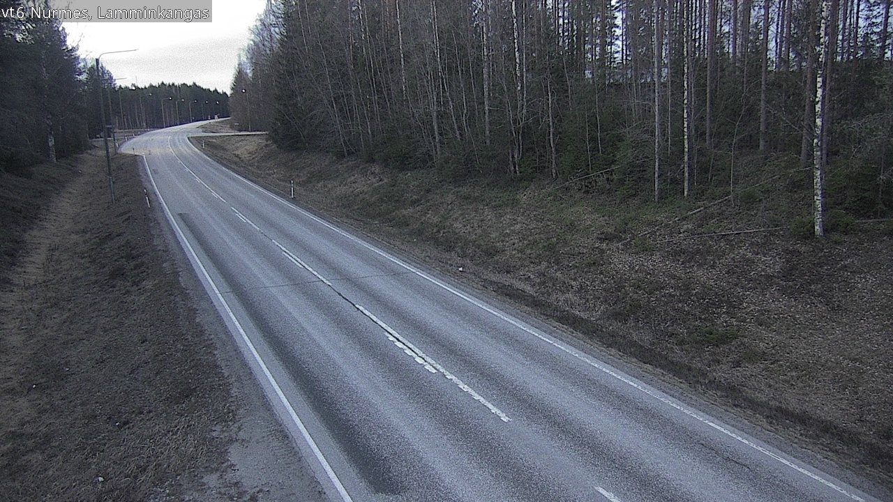 Weather Camera Image Road 6 Nurmes, Lamminkangas, Nurmes, Pohjois-Karjala