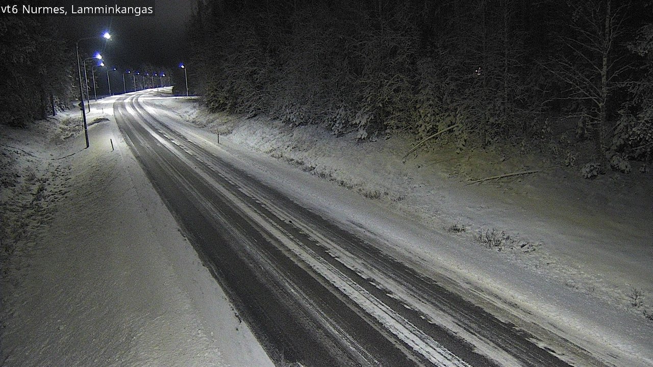 Weather Camera Image Road 6 Nurmes, Lamminkangas, Nurmes, Pohjois-Karjala