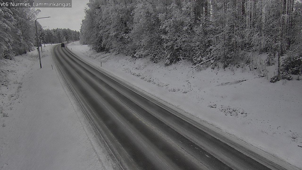 Weather Camera Image Road 6 Nurmes, Lamminkangas, Nurmes, Pohjois-Karjala