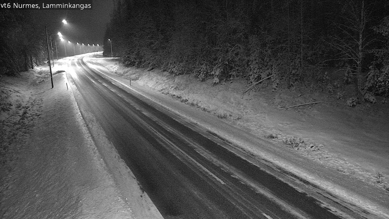 Weather Camera Image Road 6 Nurmes, Lamminkangas, Nurmes, Pohjois-Karjala