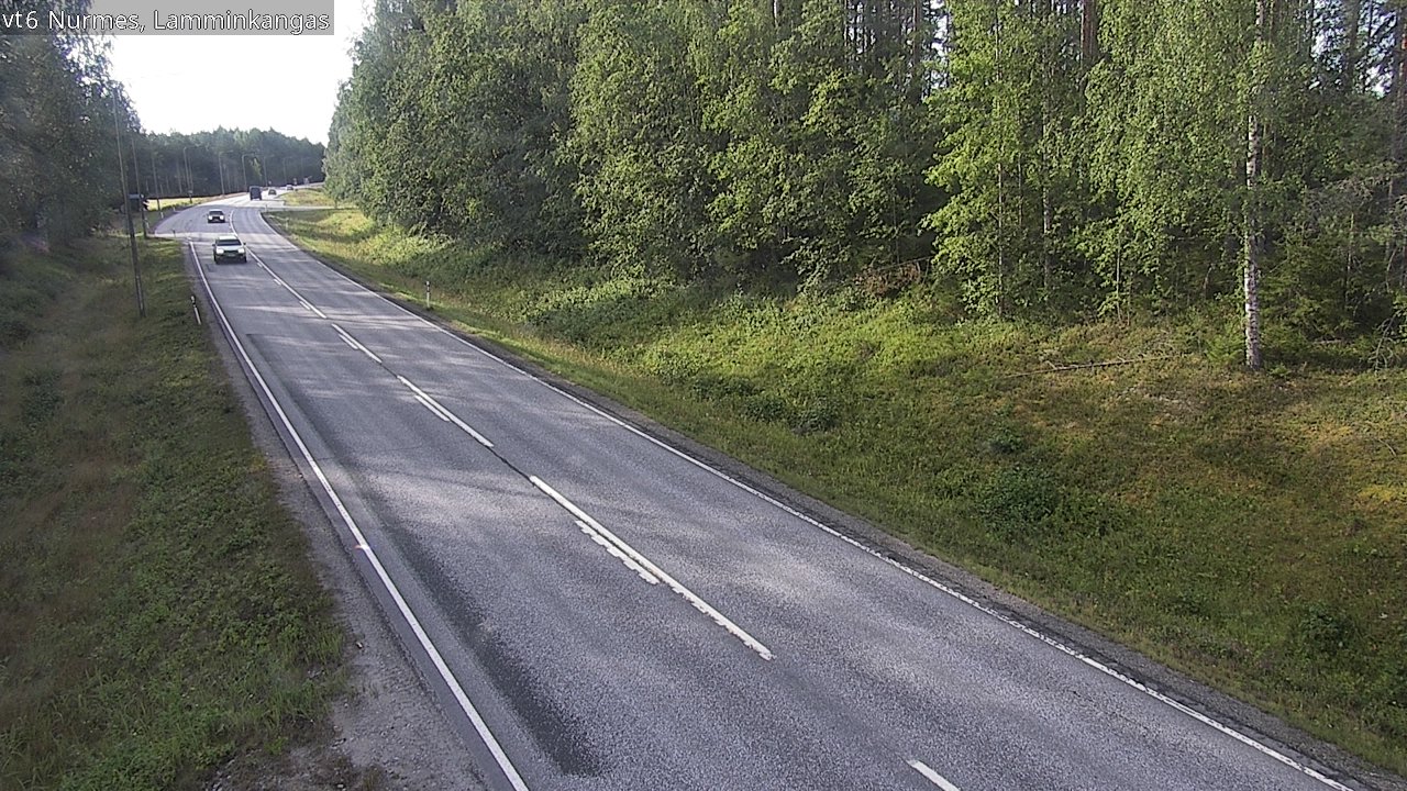 Weather Camera Image Road 6 Nurmes, Lamminkangas, Nurmes, Pohjois-Karjala