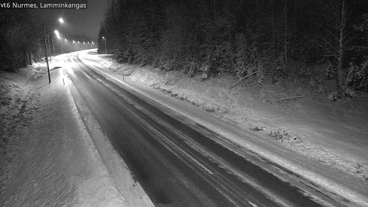 Weather Camera Image Road 6 Nurmes, Lamminkangas, Nurmes, Pohjois-Karjala