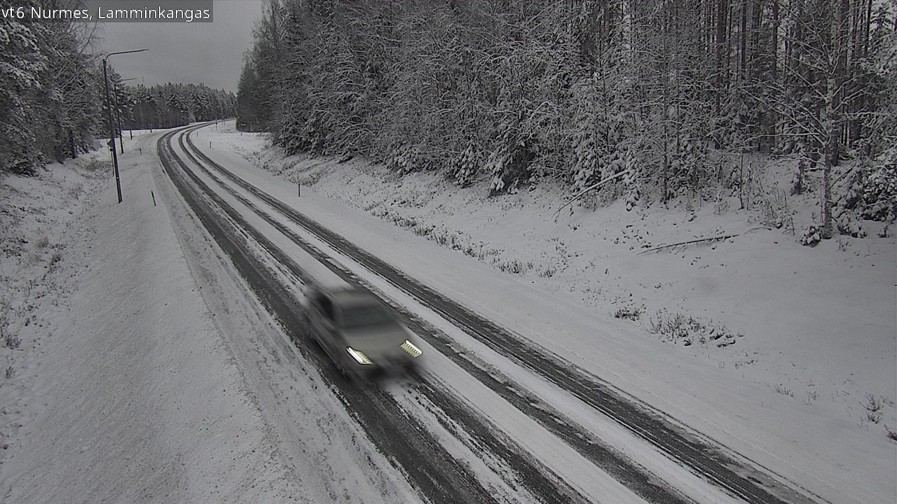 Kelikamerat Kuva Tie 6 Nurmes, Lamminkangas, Nurmes, Pohjois-Karjala