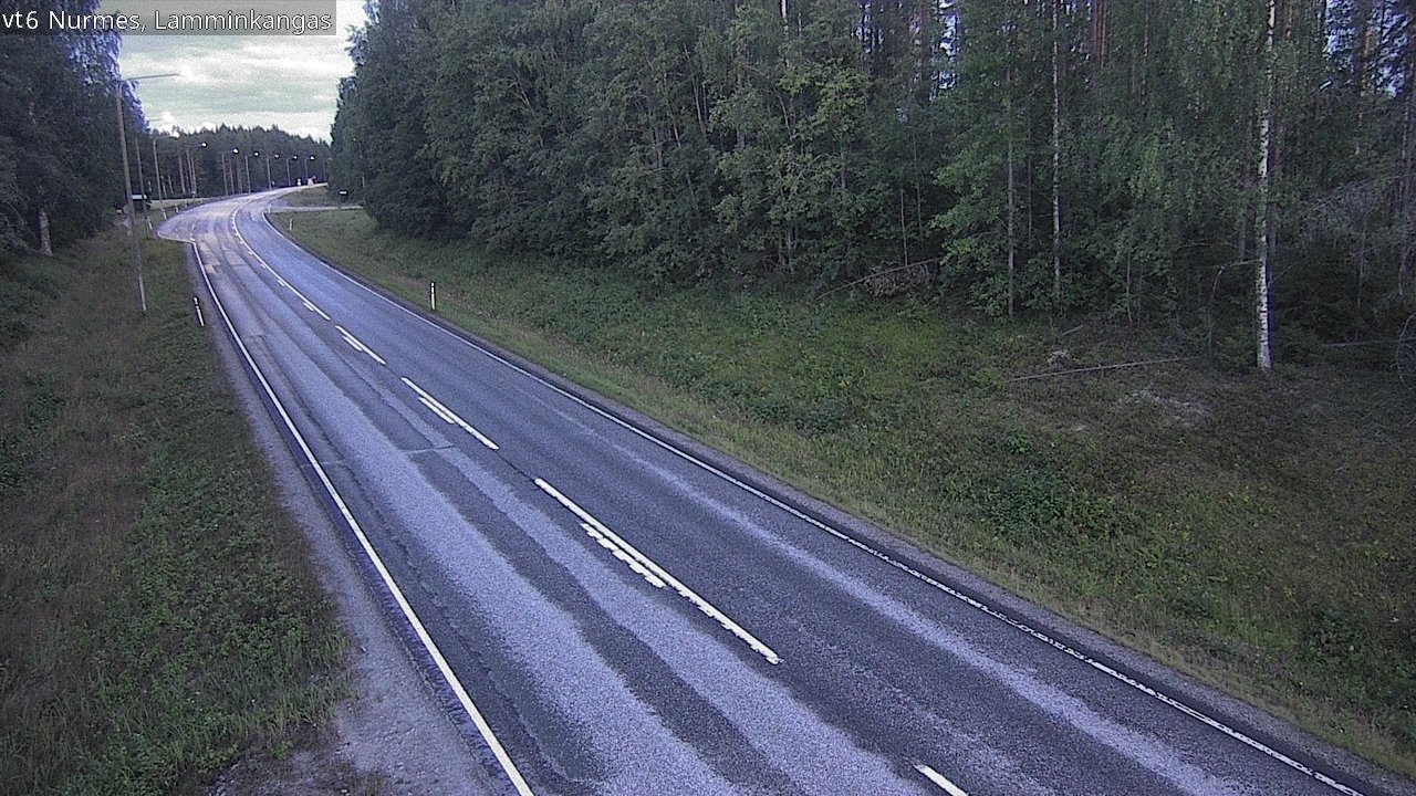 Weather Camera Image Road 6 Nurmes, Lamminkangas, Nurmes, Pohjois-Karjala