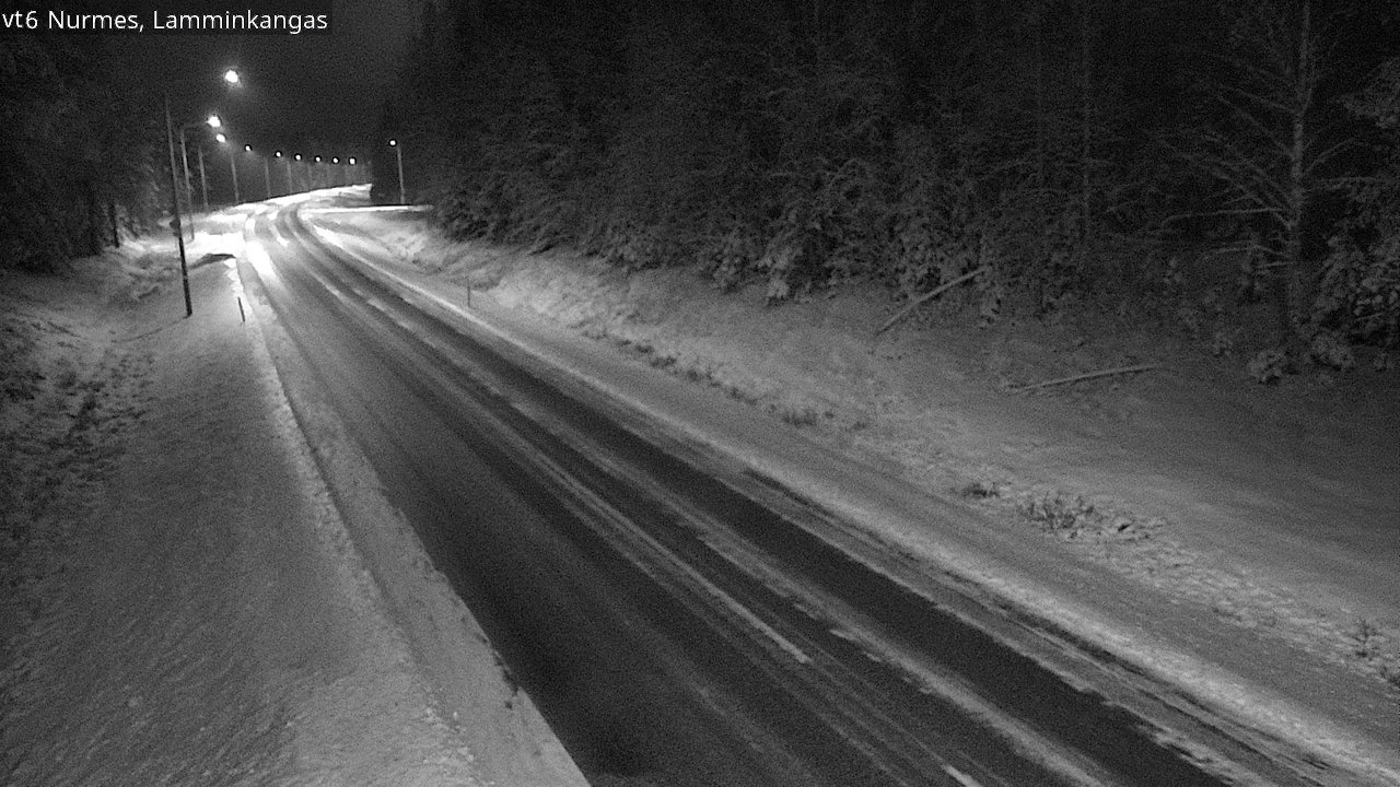Weather Camera Image Road 6 Nurmes, Lamminkangas, Nurmes, Pohjois-Karjala