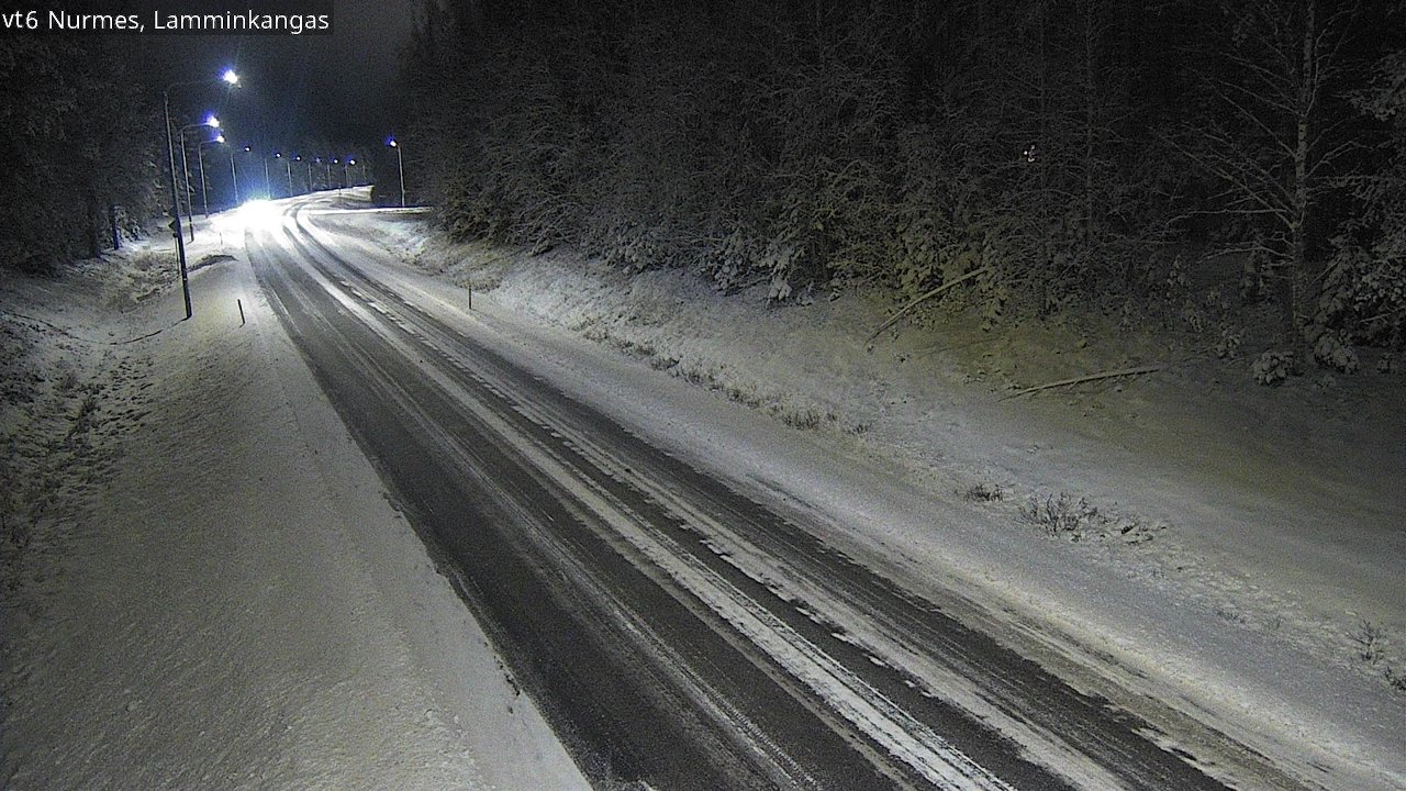 Weather Camera Image Road 6 Nurmes, Lamminkangas, Nurmes, Pohjois-Karjala