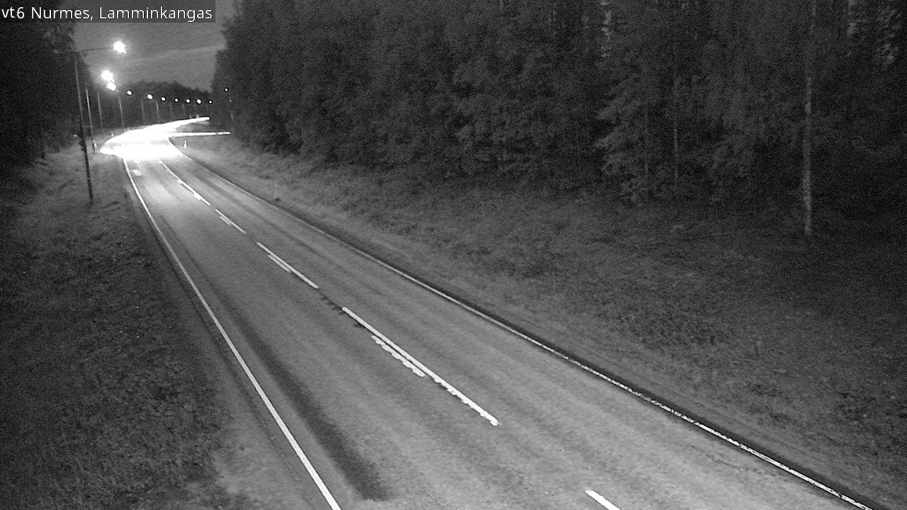 Weather Camera Image Road 6 Nurmes, Lamminkangas, Nurmes, Pohjois-Karjala