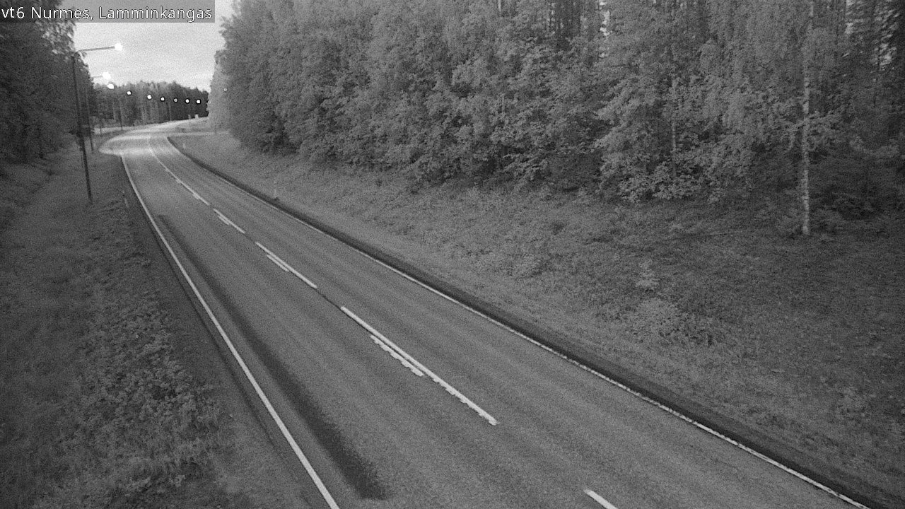 Weather Camera Image Road 6 Nurmes, Lamminkangas, Nurmes, Pohjois-Karjala