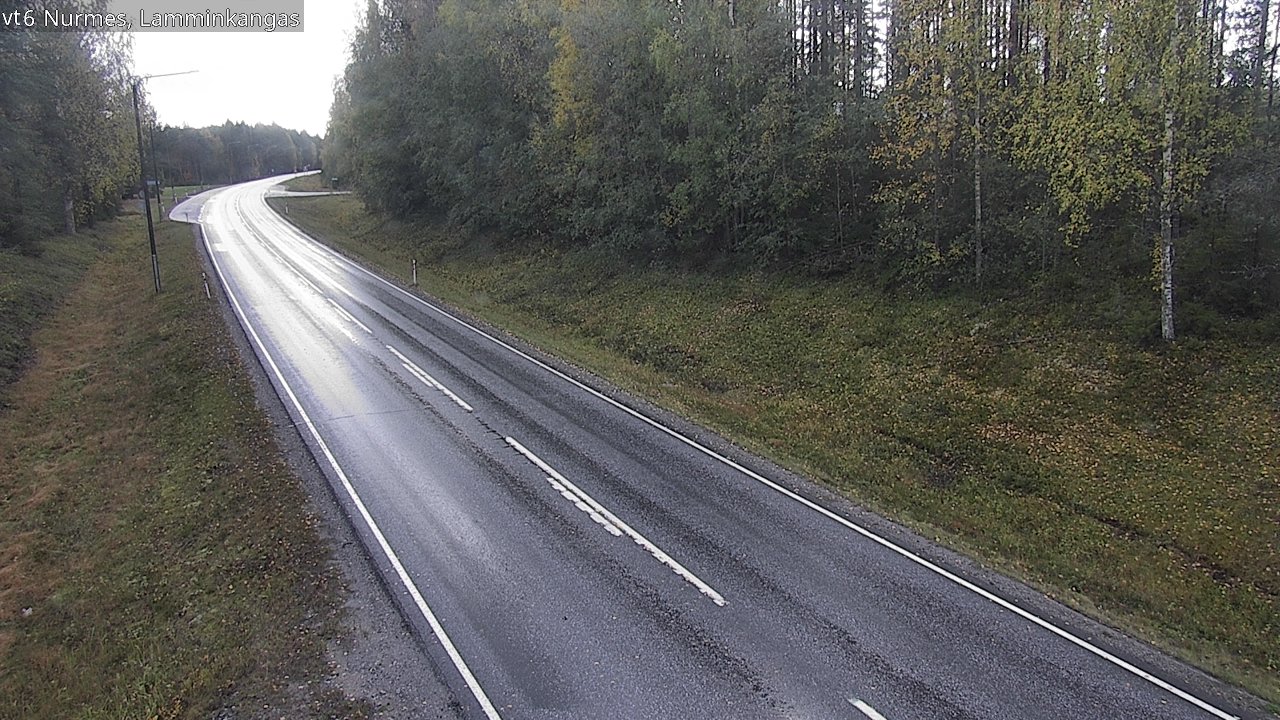 Weather Camera Image Road 6 Nurmes, Lamminkangas, Nurmes, Pohjois-Karjala