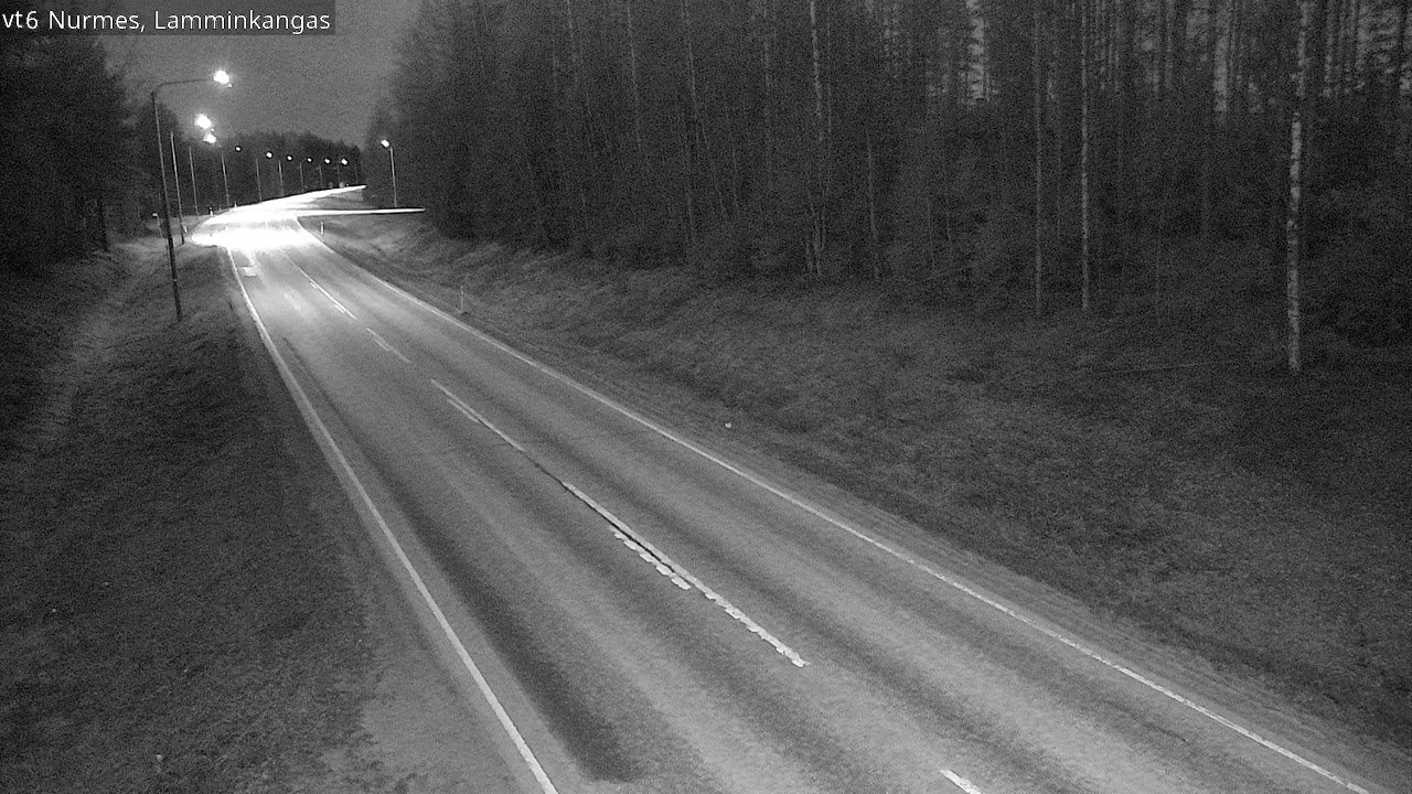 Weather Camera Image Road 6 Nurmes, Lamminkangas, Nurmes, Pohjois-Karjala