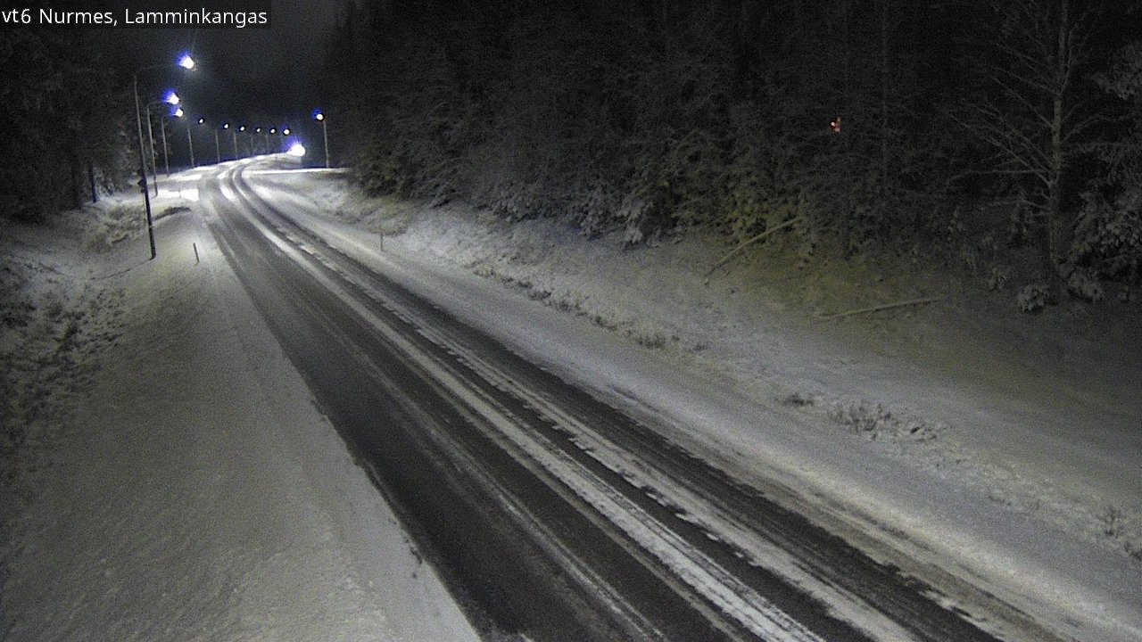 Weather Camera Image Road 6 Nurmes, Lamminkangas, Nurmes, Pohjois-Karjala