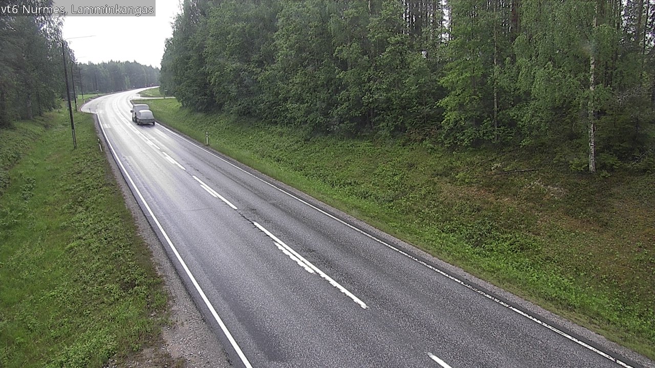 Weather Camera Image Road 6 Nurmes, Lamminkangas, Nurmes, Pohjois-Karjala