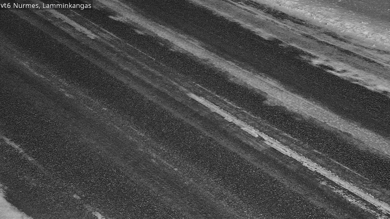 Weather Camera Image Väg 6 Nurmes, Lamminkangas, Nurmes, Pohjois-Karjala