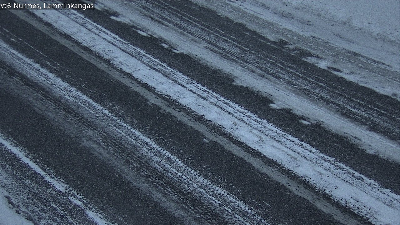 Weather Camera Image Väg 6 Nurmes, Lamminkangas, Nurmes, Pohjois-Karjala
