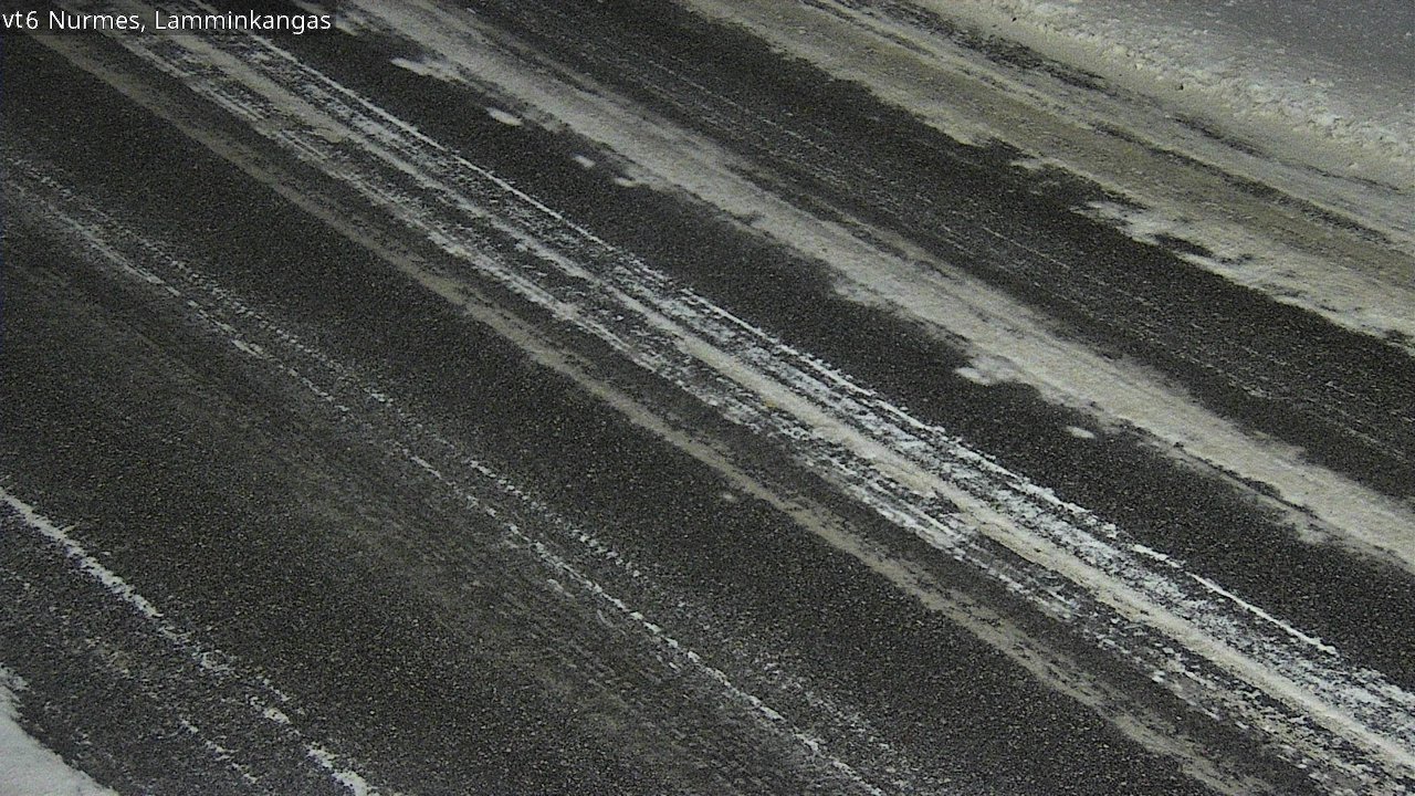 Weather Camera Image Väg 6 Nurmes, Lamminkangas, Nurmes, Pohjois-Karjala