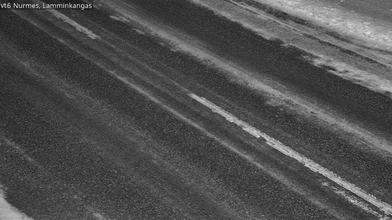 Weather Camera Image Väg 6 Nurmes, Lamminkangas, Nurmes, Pohjois-Karjala